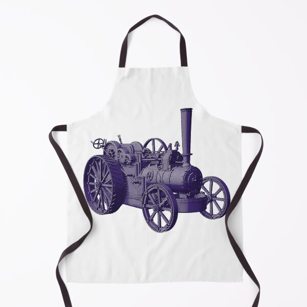 Item preview, Steam Tractor - Vintage Engineering Illustration Poste designed and sold by brucebrazil.