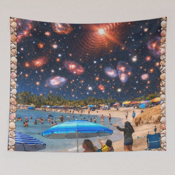 Item preview, MIRACLE on Beach - The Universe Opens Up for ALL TO SEE designed and sold by www.elyunqueprints.store.