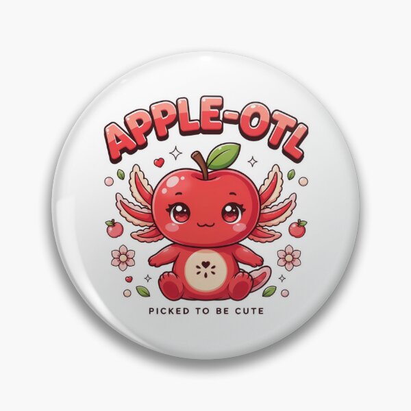 Item preview, Apple-Otl Kawaii Apple Axolotl T-Shirt – Cute Cottagecore Fruit Animal Gift for Kawaii Lovers, Cozy Girls & Apple Fans designed and sold by GemBob Creations.