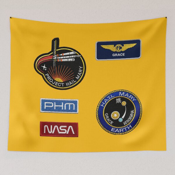 Item preview, Project Hail Mary Mission Patches Set designed and sold by hesjustken.