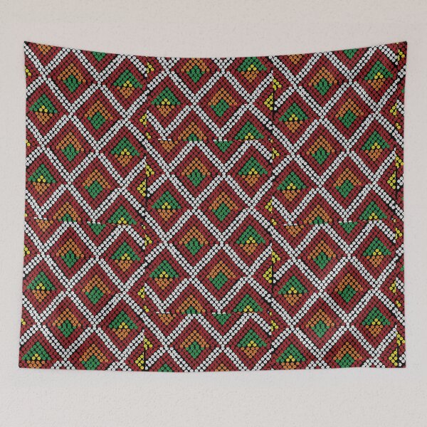 Item preview, Mising Tribal Textile Pattern | Traditional msing Seamless Ethnic Motif -06 designed and sold by anuardhaduarah.