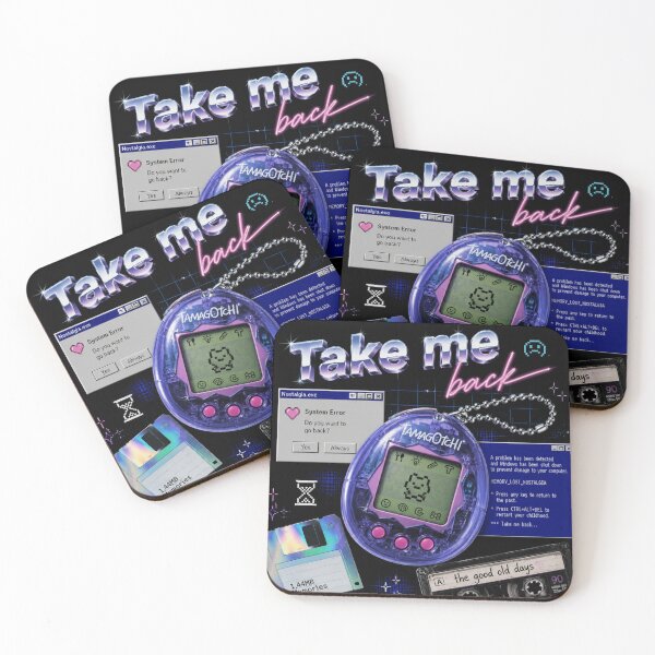 Item preview, Take Me Back Y2K Retro Tamagotchi PNG | Cyber Nostalgia Windows 95 Vaporwave Vintage Tech Digital Download designed and sold by LuxeBuzz.