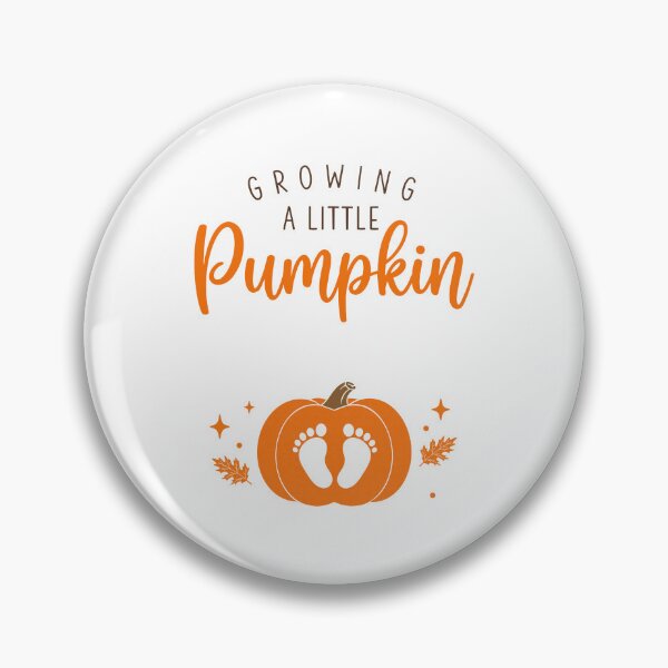 Item preview, Growing A Little Pumpkin Cute Fall Baby Reveal designed and sold by FreshVibe Prints.