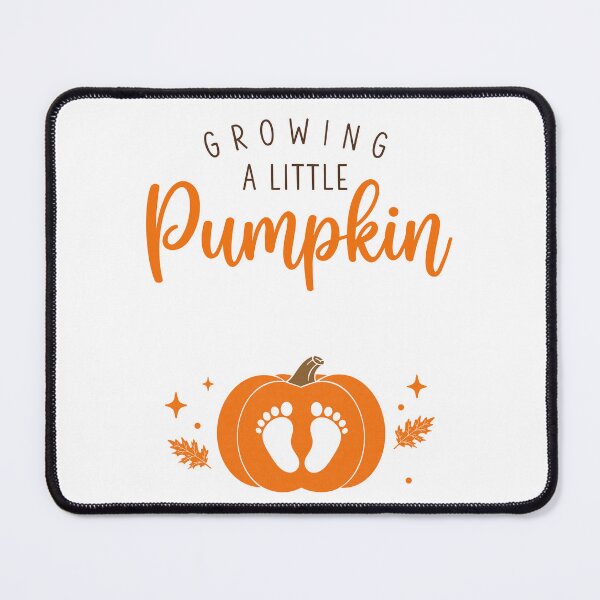 Item preview, Growing A Little Pumpkin Cute Fall Baby Reveal designed and sold by FreshVibe Prints.