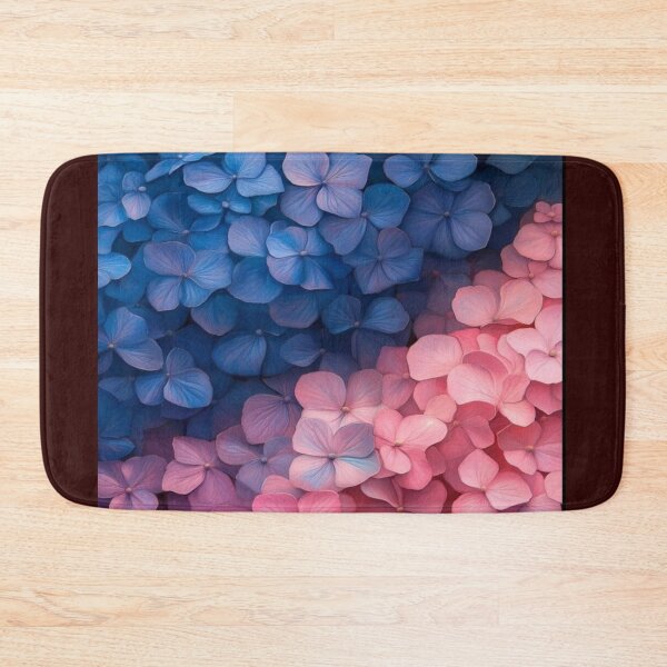 Item preview, Blue Pink Hydrangea Flower Artwork  designed and sold by NivyasArtistry.