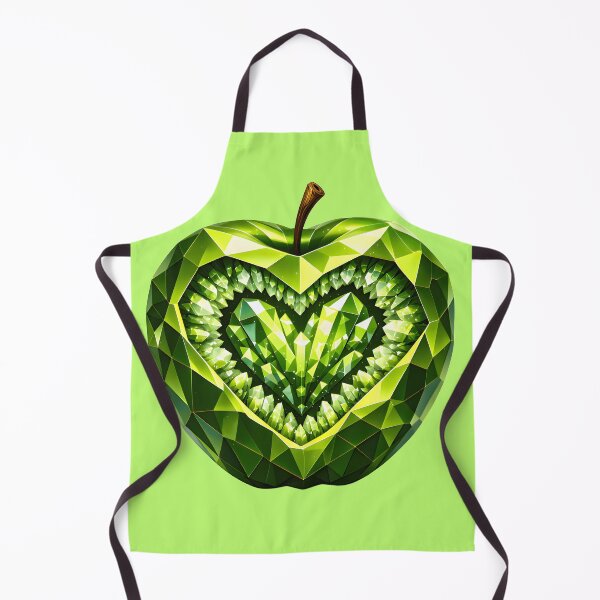 Item preview, Green Gemstone Apple designed and sold by wordspixies.