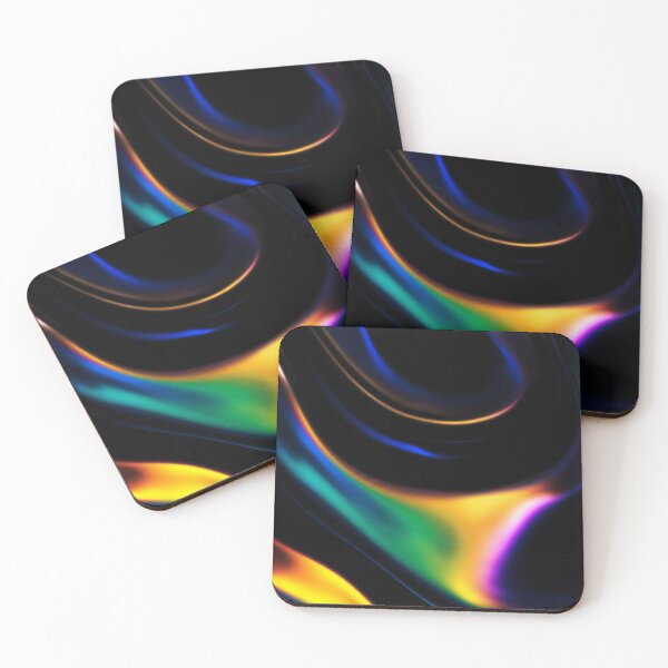 Item preview, Iridescent Oil Slick Abstract designed and sold by StudioForge.