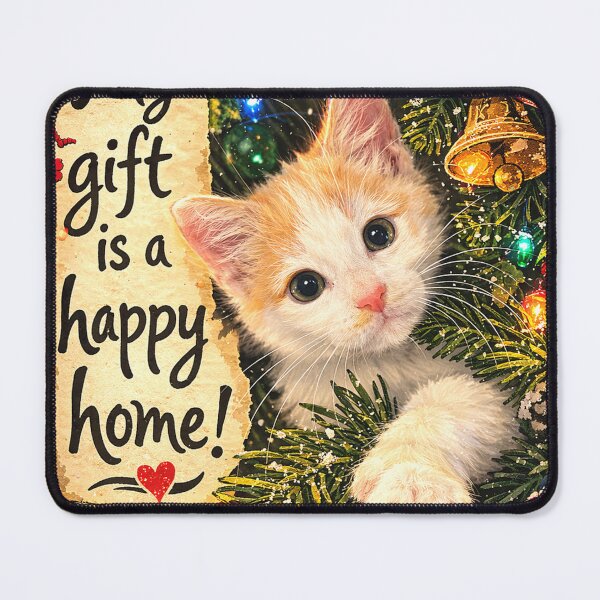 Item preview, A baby cat best gift - MY GIFT IS A HAPPY HOME? designed and sold by www.elyunqueprints.store.