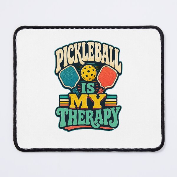 Item preview, Pickleball Is My Therapy Retro Sport designed and sold by Mr Lee.