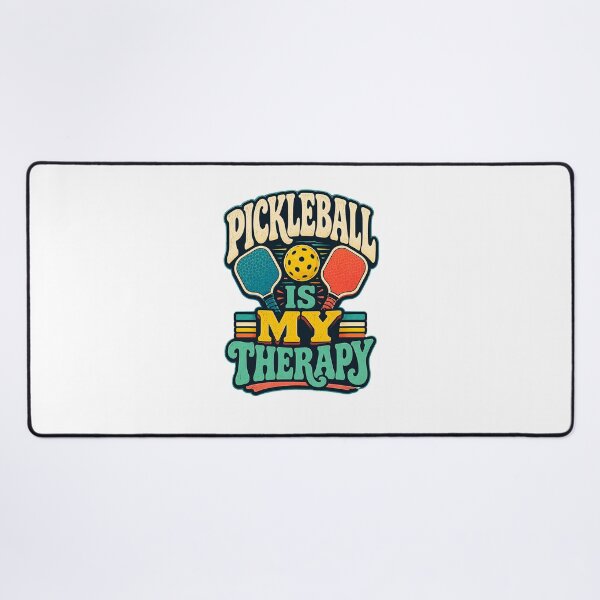 Item preview, Pickleball Is My Therapy Retro Sport designed and sold by Mr Lee.