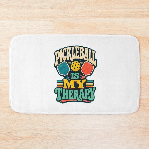 Item preview, Pickleball Is My Therapy Retro Sport designed and sold by Mr Lee.