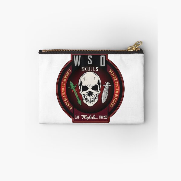 Item preview, EAF TFW 203 Rafale WSO Skulls Weapon System Officers Emblem designed and sold by CharlieDesings.