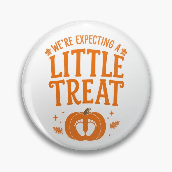 Item preview, We’re Expecting A Little Treat Halloween Baby Reveal designed and sold by FreshVibe Prints.