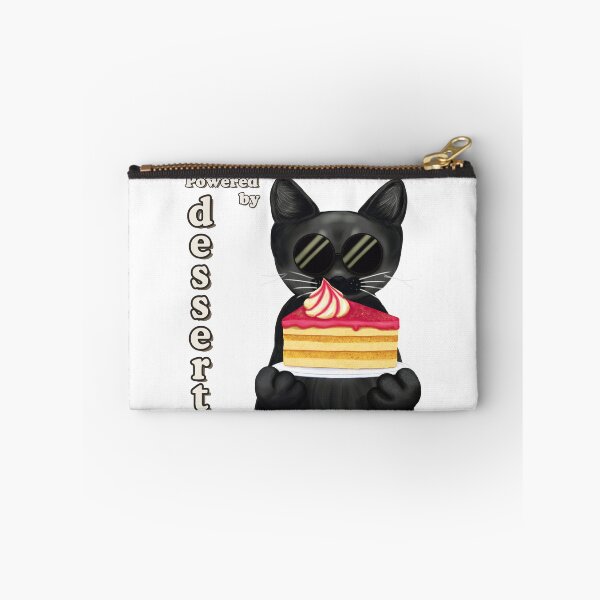 Item preview, Powered by Dessert | Cool Black Cat Cake designed and sold by More Prussian Blue.