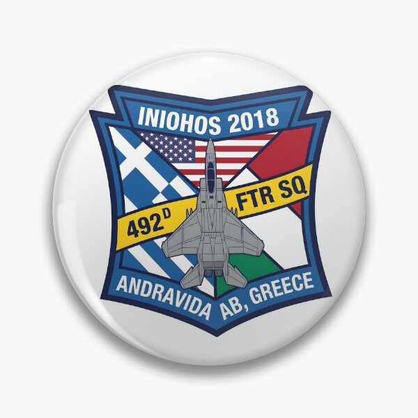 Item preview, 492nd Fighter Squadron Iniochos 2018 Variant Deployment Graphic designed and sold by CharlieDesings.