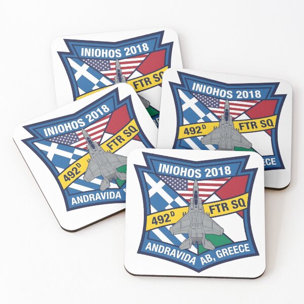 Item preview, 492nd Fighter Squadron Iniochos 2018 Variant Deployment Graphic designed and sold by CharlieDesings.
