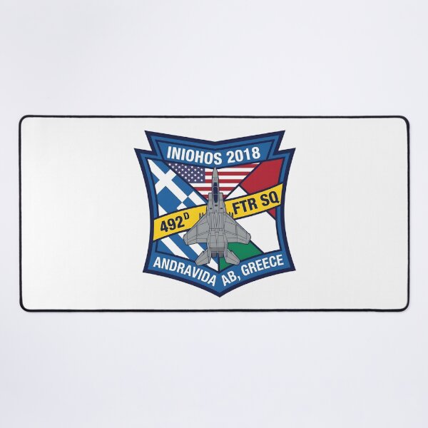 Item preview, 492nd Fighter Squadron Iniochos 2018 Variant Deployment Graphic designed and sold by CharlieDesings.
