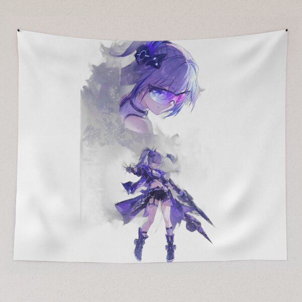 Item preview, Silver Wolf Purple Outfit Honkai Star Rail designed and sold by KomiArts.