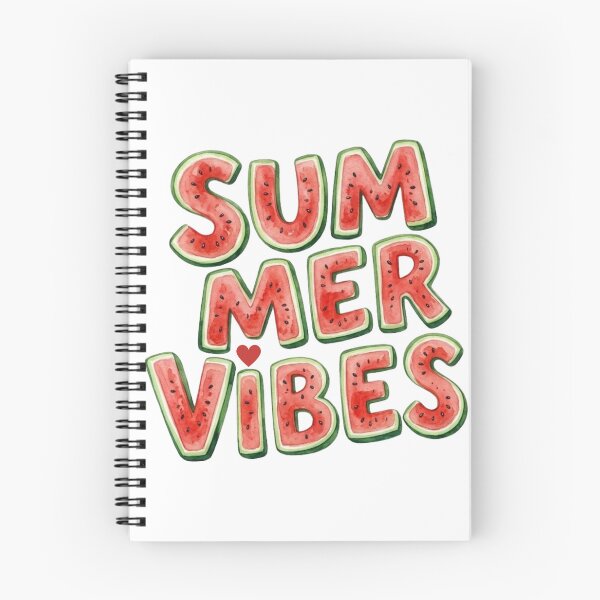 Item preview, Watercolor Watermelon Summer Vibes Typography Art designed and sold by VibranPalette.