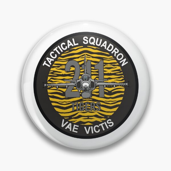 Item preview, 211th Tactical Squadron Tigers JAS 39 Gripen Emblem designed and sold by CharlieDesings.