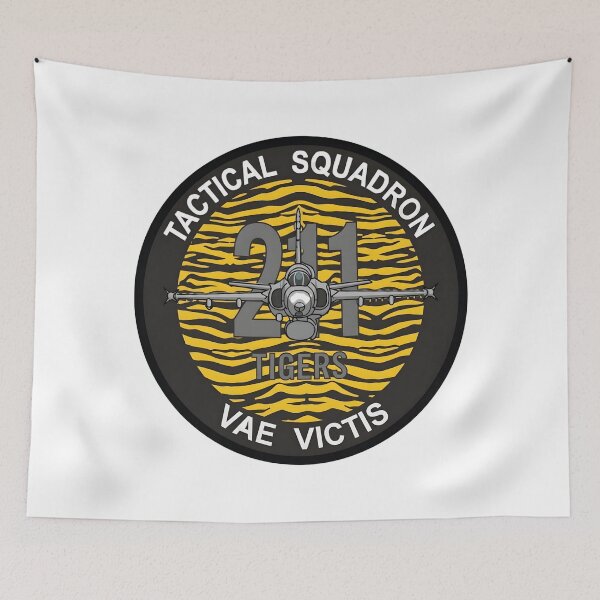 Item preview, 211th Tactical Squadron Tigers JAS 39 Gripen Emblem designed and sold by CharlieDesings.