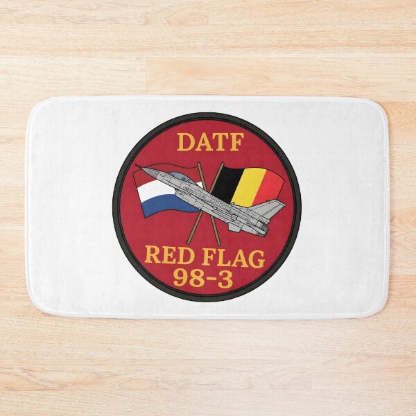 Item preview, DATF Red Flag 98-3 Deployment Patch designed and sold by CharlieDesings.