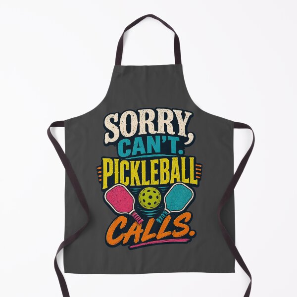 Item preview, Sorry Can't Pickleball Calls Retro Sport designed and sold by Mr Lee.