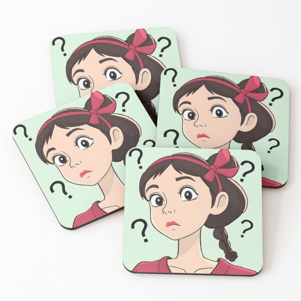 Item preview, A girl with question marks designed and sold by Yelenaapen.