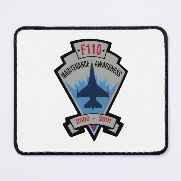 Item preview, F110 Maintenance Awareness 2000-2001 Commemorative Patch designed and sold by CharlieDesings.