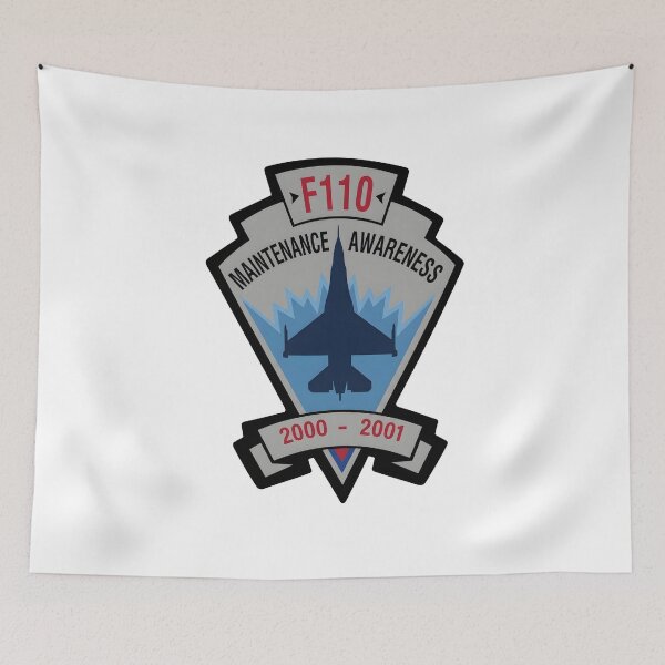 Item preview, F110 Maintenance Awareness 2000-2001 Commemorative Patch designed and sold by CharlieDesings.