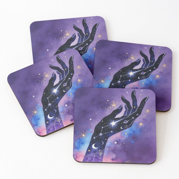 Item preview, Astrology Hand Art Moon Spell designed and sold by soulfulpalette.