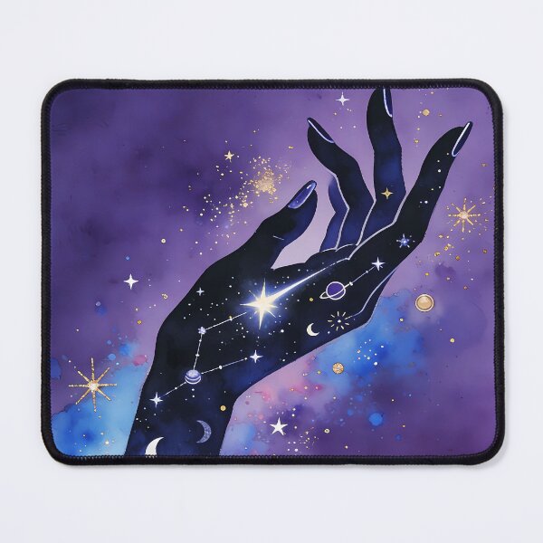 Item preview, Astrology Hand Art Moon Spell designed and sold by soulfulpalette.