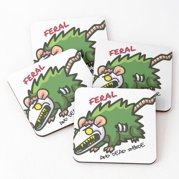 Item preview, Feral and Dead Inside designed and sold by KatalystArts.