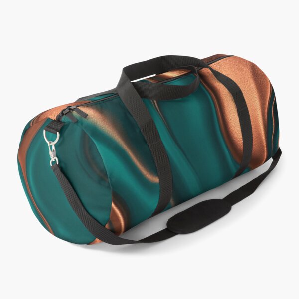 Item preview, Teal and Copper Fluid Abstract designed and sold by StudioForge.