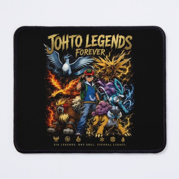 Item preview, Johto Legends Forever - Ash Ketchum Legendary Aesthetic Design designed and sold by Trinidesigns123.