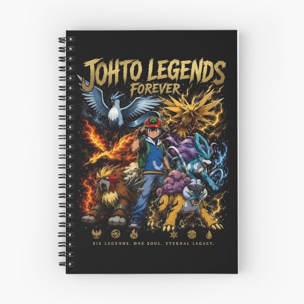 Item preview, Johto Legends Forever - Ash Ketchum Legendary Aesthetic Design designed and sold by Trinidesigns123.