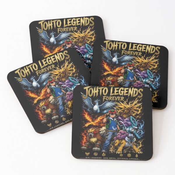 Item preview, Johto Legends Forever - Ash Ketchum Legendary Aesthetic Design designed and sold by Trinidesigns123.