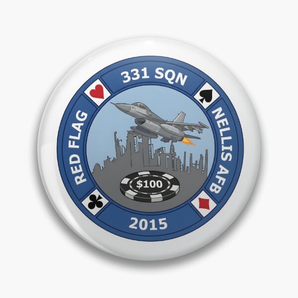 Item preview, 331 Squadron Red Flag 2015 Deployment Patch designed and sold by CharlieDesings.