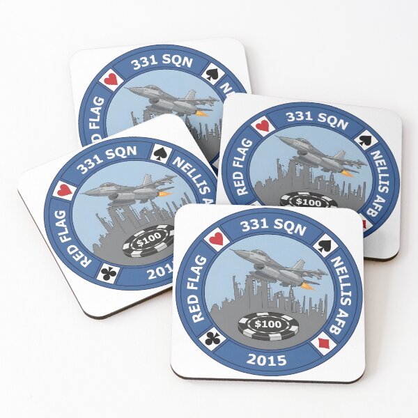 Item preview, 331 Squadron Red Flag 2015 Deployment Patch designed and sold by CharlieDesings.