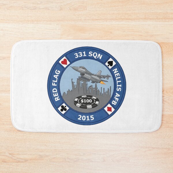 Item preview, 331 Squadron Red Flag 2015 Deployment Patch designed and sold by CharlieDesings.