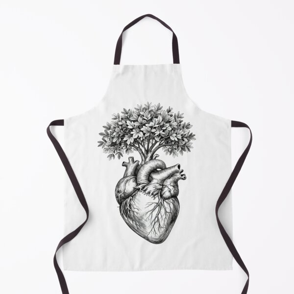 Item preview, Anatomical Heart Tree of Life Sketch designed and sold by KindByNature.