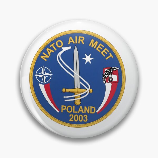 Item preview, NATO Air Meet Poland 2003 Commemorative Patch designed and sold by CharlieDesings.