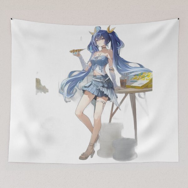 Item preview, Iuno Holding Pizza Wuthering Waves designed and sold by KomiArts.
