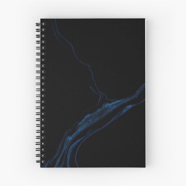 Item preview, Black and Electric Blue Abstract designed and sold by StudioForge.