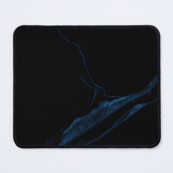 Item preview, Black and Electric Blue Abstract designed and sold by StudioForge.
