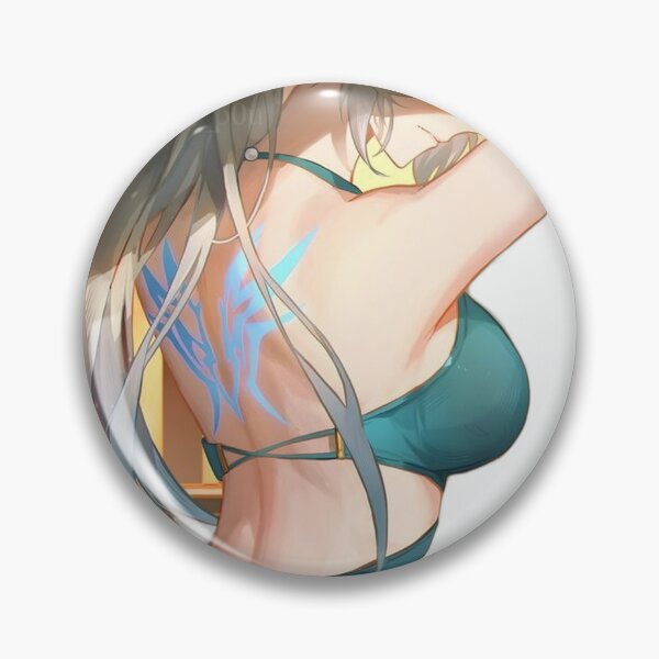 Item preview, Feixiao Teal Evening Dress Honkai Star Rail designed and sold by KomiArts.