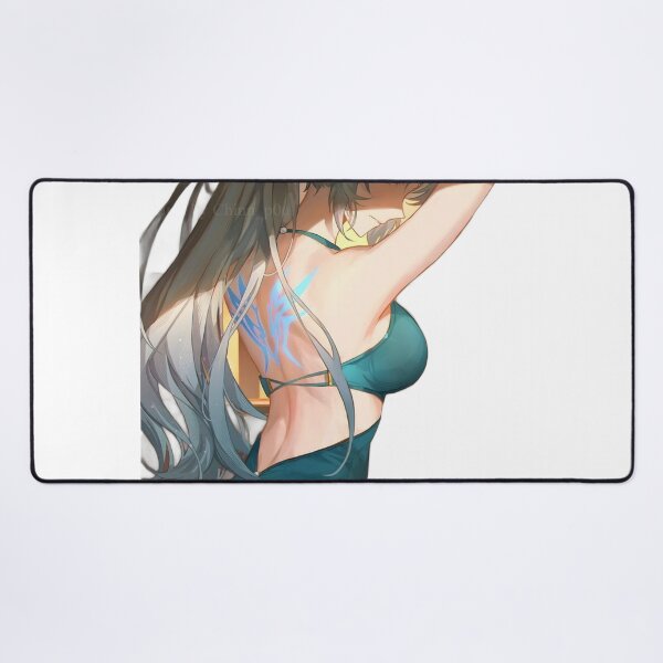 Item preview, Feixiao Teal Evening Dress Honkai Star Rail designed and sold by KomiArts.