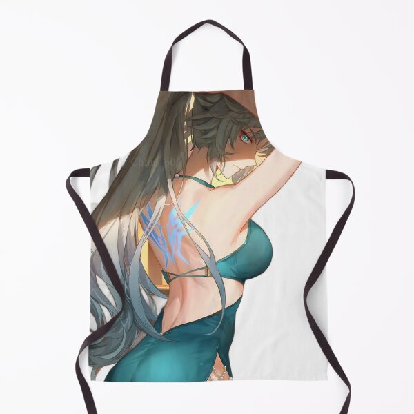 Item preview, Feixiao Teal Evening Dress Honkai Star Rail designed and sold by KomiArts.