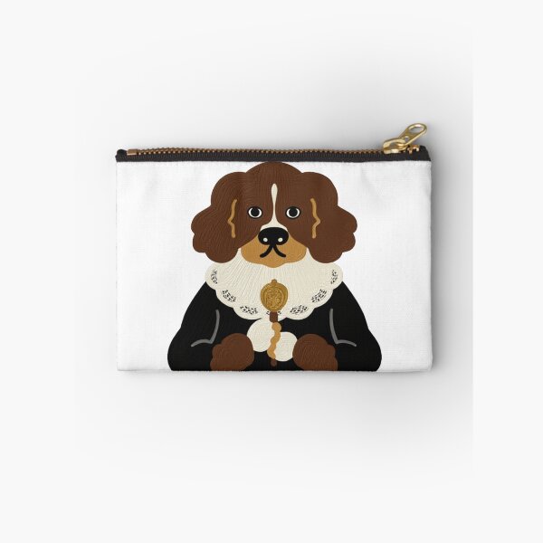 Item preview, Vintage Royal Dog Portrait with Lace Collar - Historical Animal Art designed and sold by The Emoji Vibe.