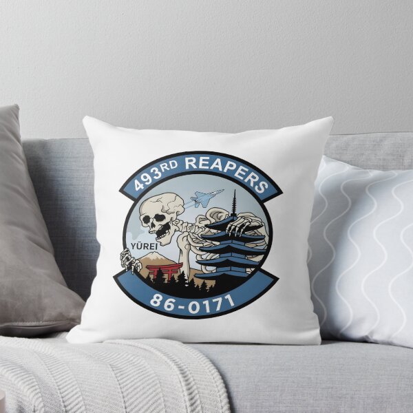 Item preview, 493rd Fighter Squadron Reapers F-15C Yūrei Commemorative Graphic designed and sold by CharlieDesings.